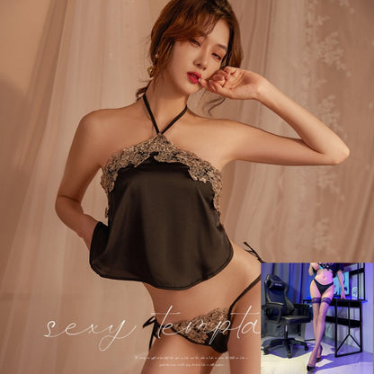 Satin Chinese Bustier