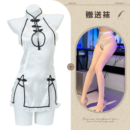 Sheer Qipao Lingerie