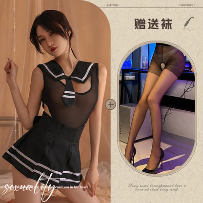 Sheer Lace Bikini Set