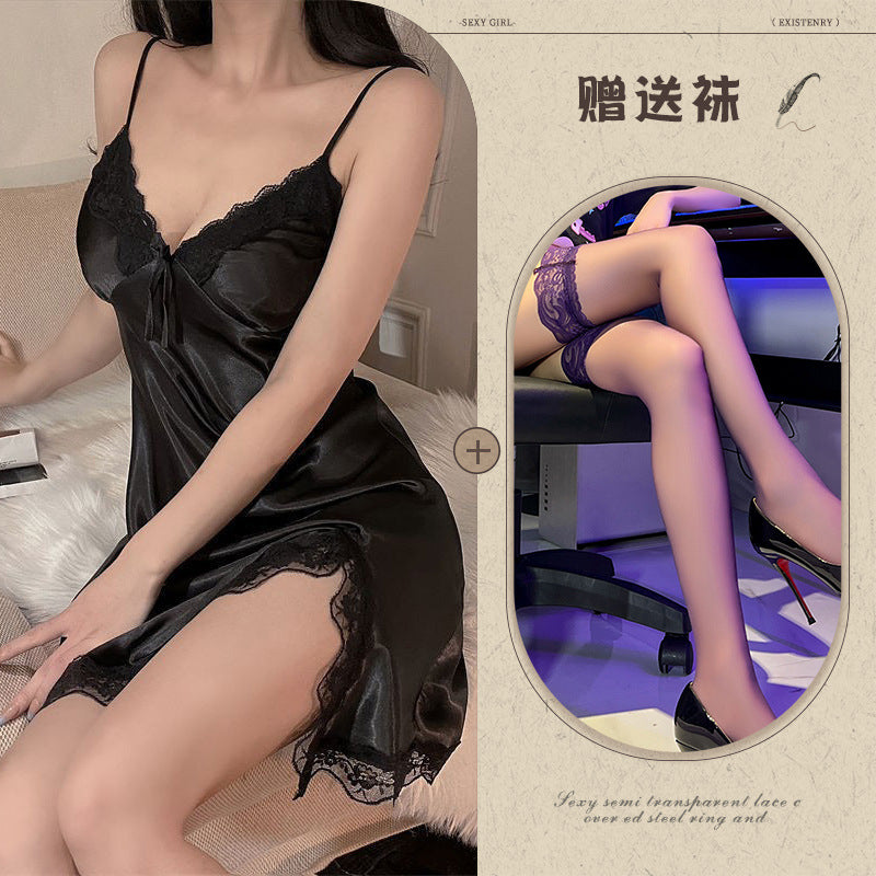 Plus Size Sheer Chemise