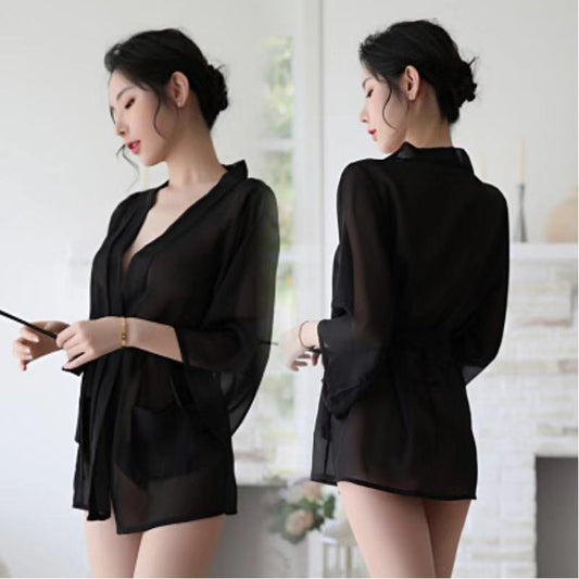 Peacock Feather Satin Gown