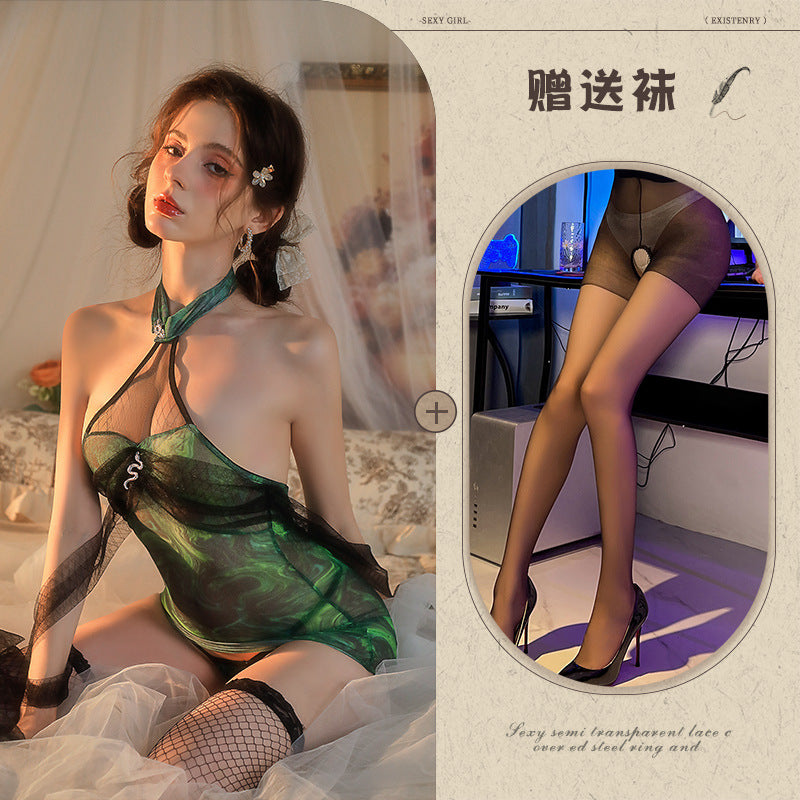 Sheer Robe & Bikini Set