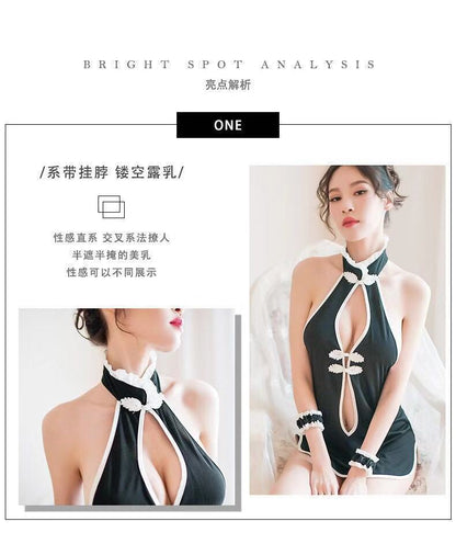 High-Slit Qipao Dress