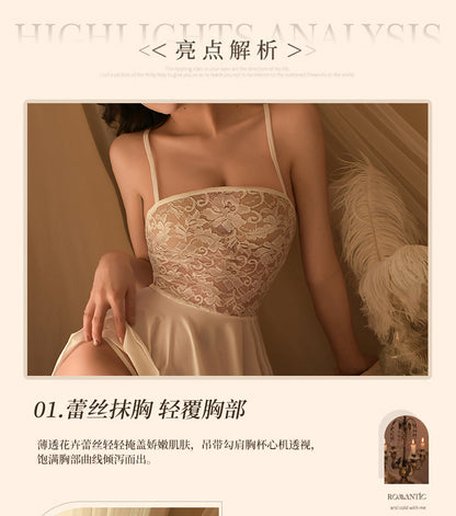 Sheer Lace Nightdress