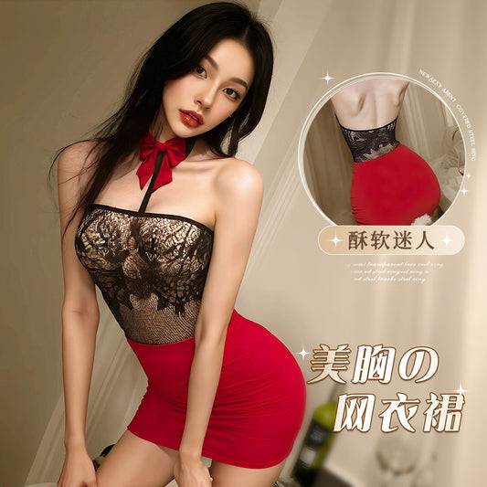 Office Lace Teddy Set