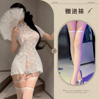 Chinese Style Qipao Nightdress 
