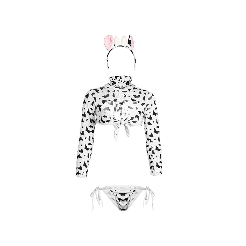 Cow Print Lingerie