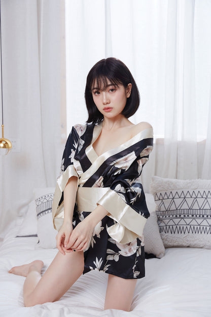 Floral Kimono Set