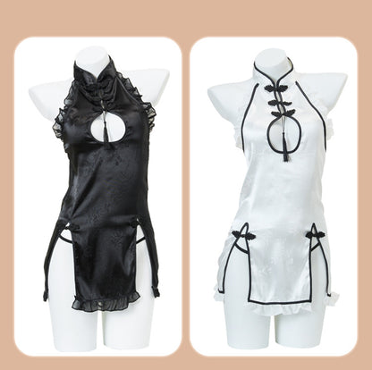 Sheer Qipao Lingerie