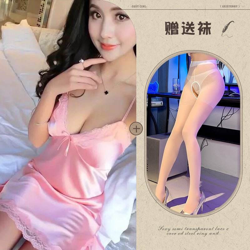 Plus Size Sheer Chemise