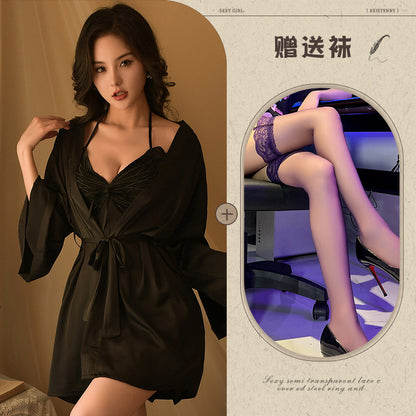 Silk Robe Set