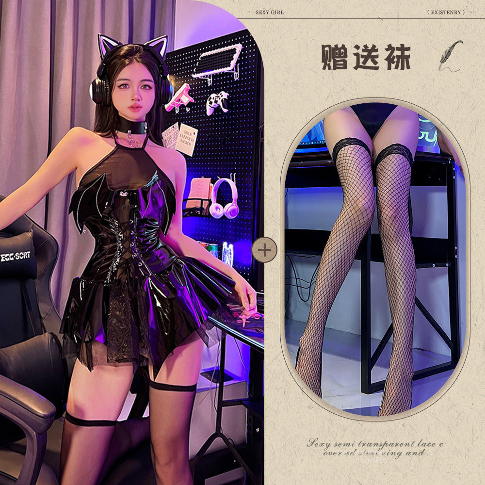 Latex Demon Costume
