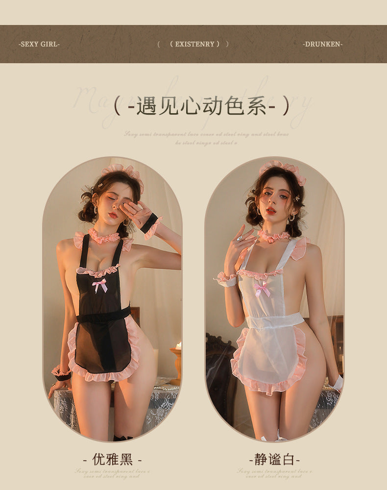 Sheer Apron Role Play Set