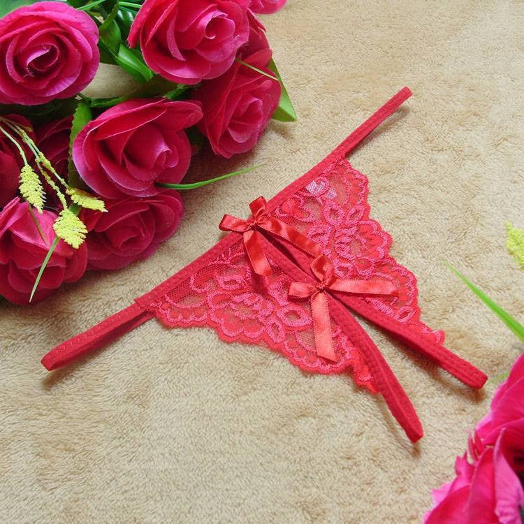 Sheer Lace Panty Set