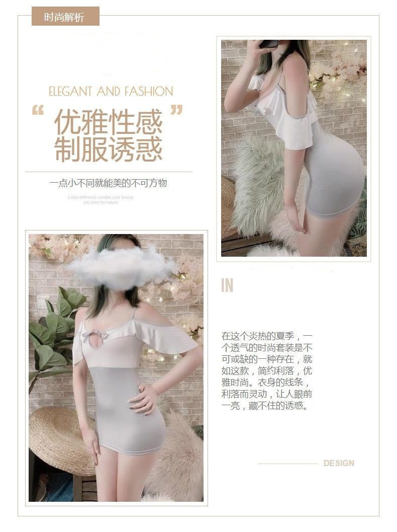 Silk Secretary Dress