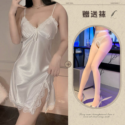 Plus Size Sheer Chemise