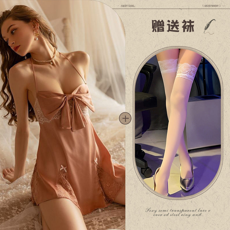 Silk Bow Chemise