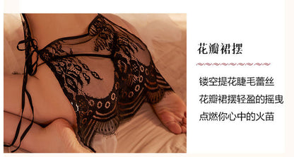 Lace Tie-front Chemise