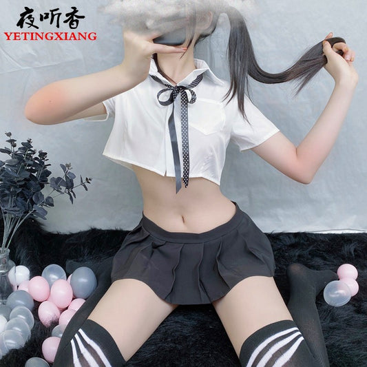 Office Lace Shirt Set