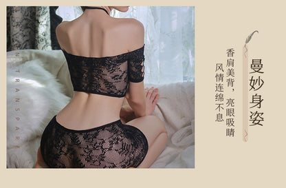 Halter Mesh Mini Dress Outfit