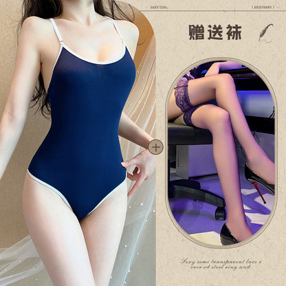 Milk Silk Swimsuit Bodysuit