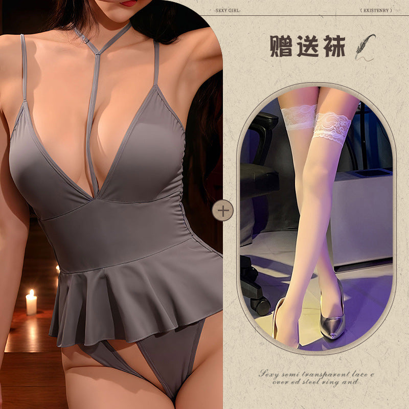 Open Crotch Playsuit