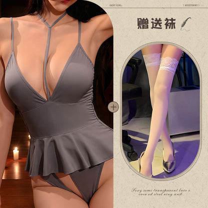 Open Crotch Playsuit