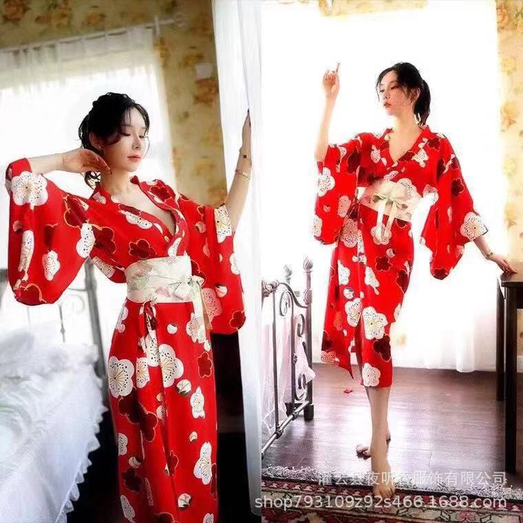Floral Kimono Set
