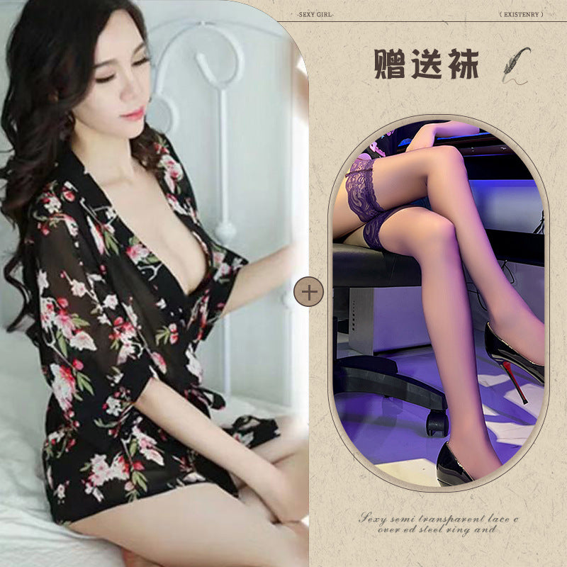 Chiffon Robe Set