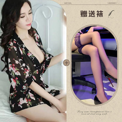Chiffon Robe Set