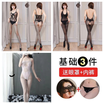 Sheer Garter Bodysuit