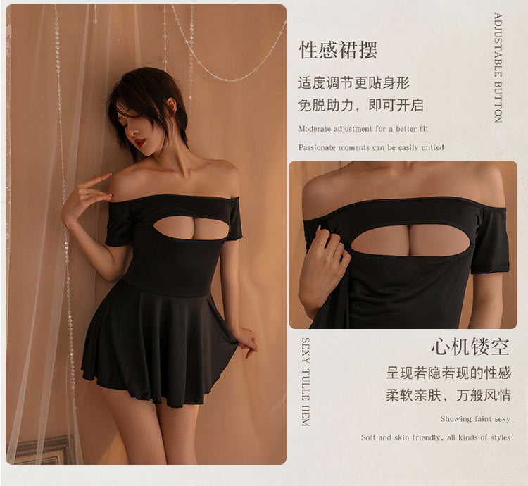 Sheer Cut-out Nightie