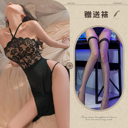 High-Slit Nightdress