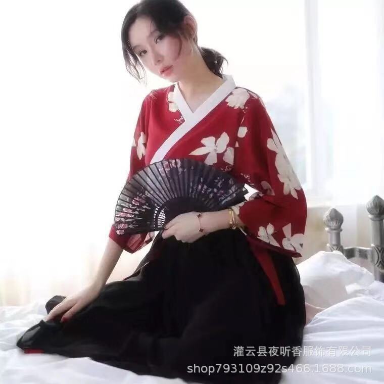 Floral Kimono Set