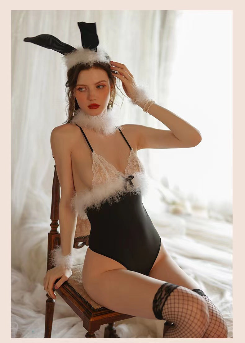 Bunny Open Crotch Set 