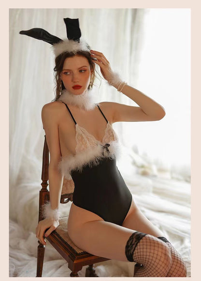 Bunny Open Crotch Set 