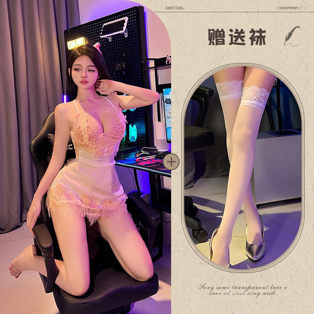 Sheer Backless Teddy