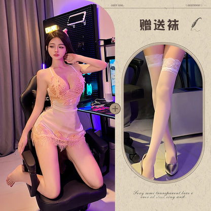 Sheer Backless Teddy