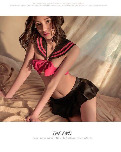 Sailor Bow Mini Dress