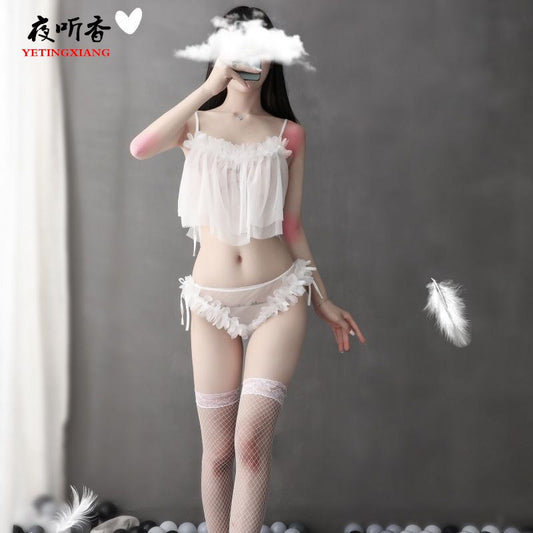 Floral Mesh Nightdress