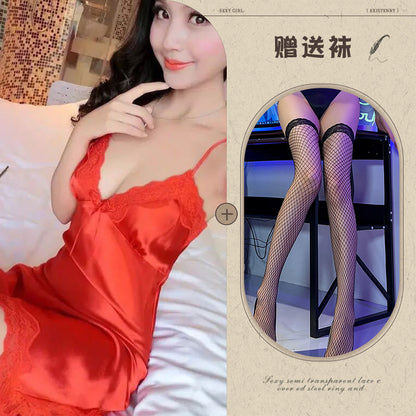 Plus Size Sheer Chemise