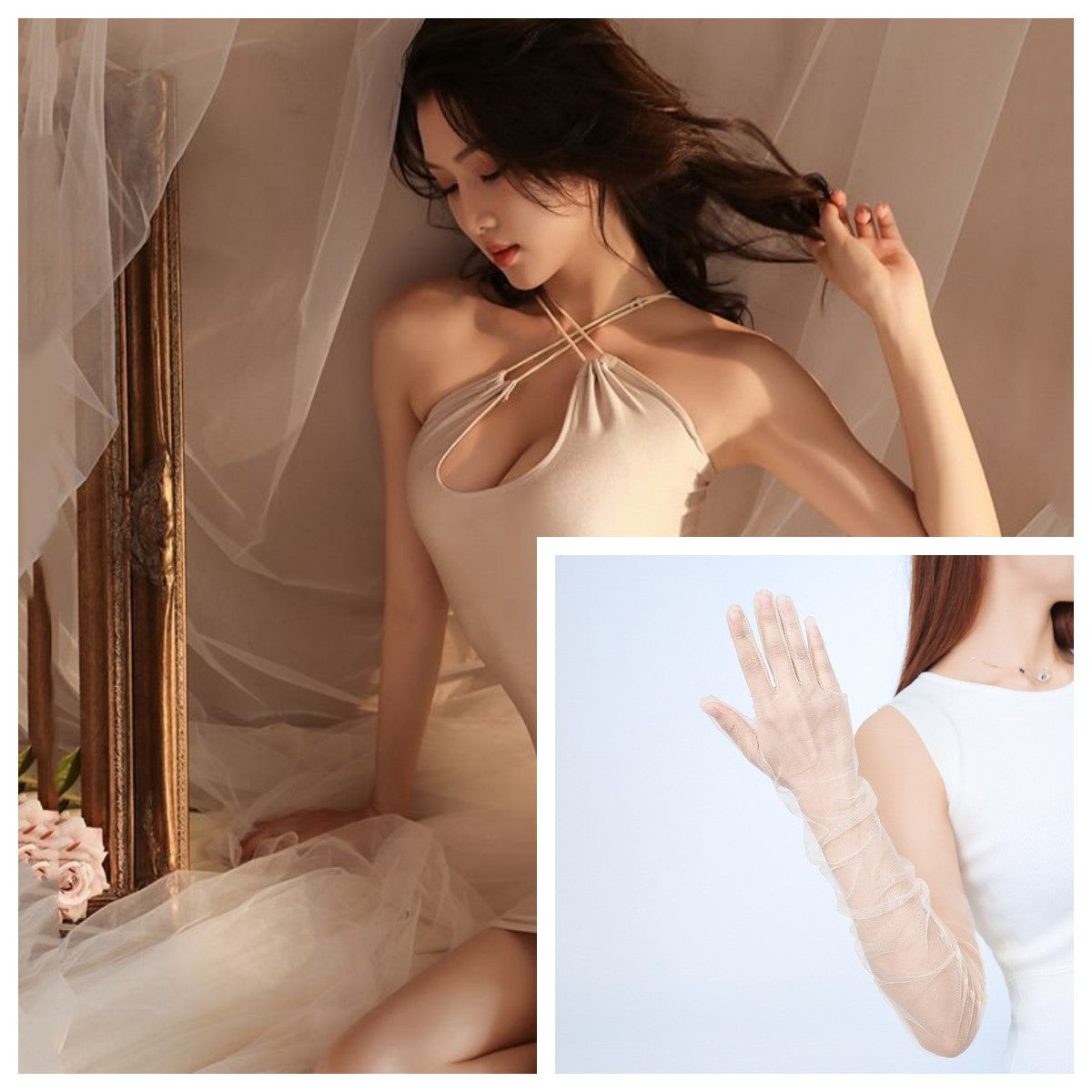 Secretary Lace Teddy Set