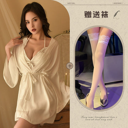 Silk Robe Set