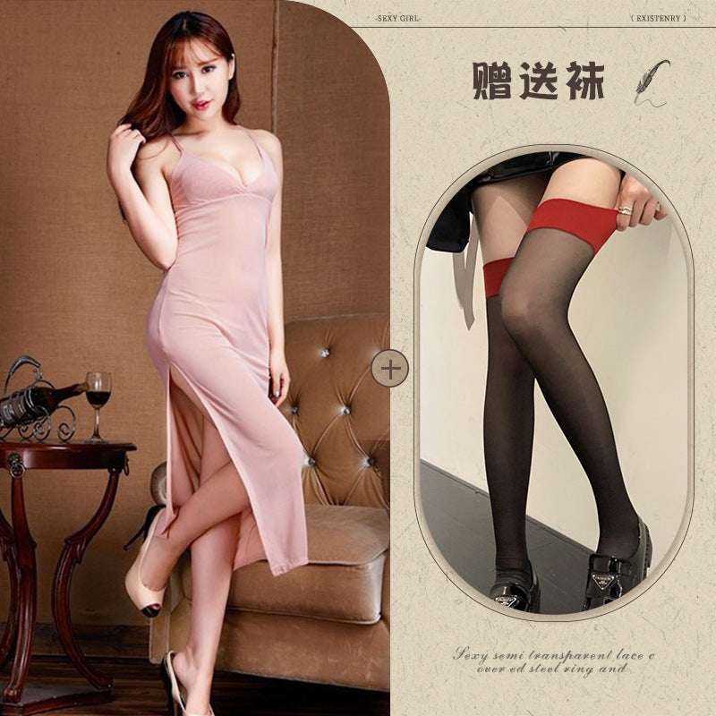 Long Sheer Nightgown