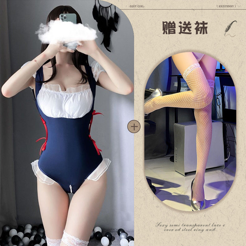 Maid Apron Jumpsuit