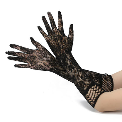 Lace Gloves & Stockings
