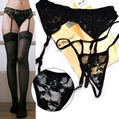 Lace Garter Set