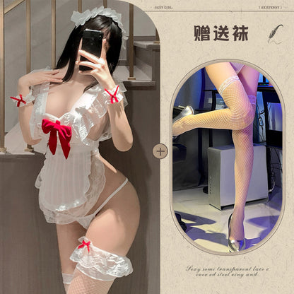 Maid Lace Apron Costume