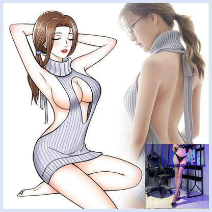 Knit Lingerie Dress