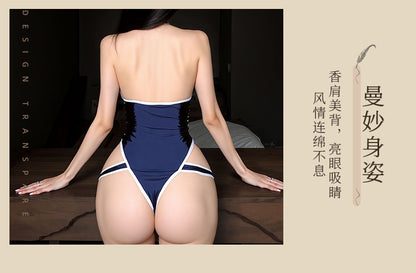 Open Crotch Swimsuit